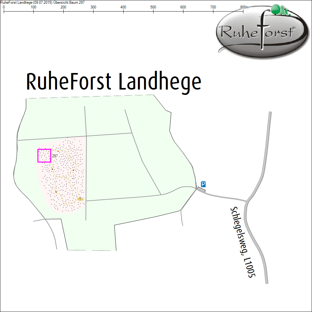 &Uuml;bersichtskarte zu Baum 297