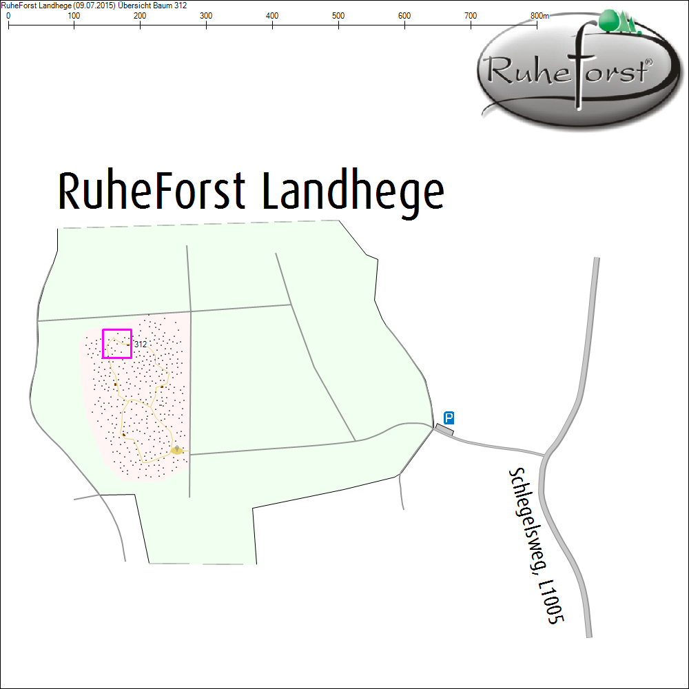 &Uuml;bersichtskarte zu Baum 312
