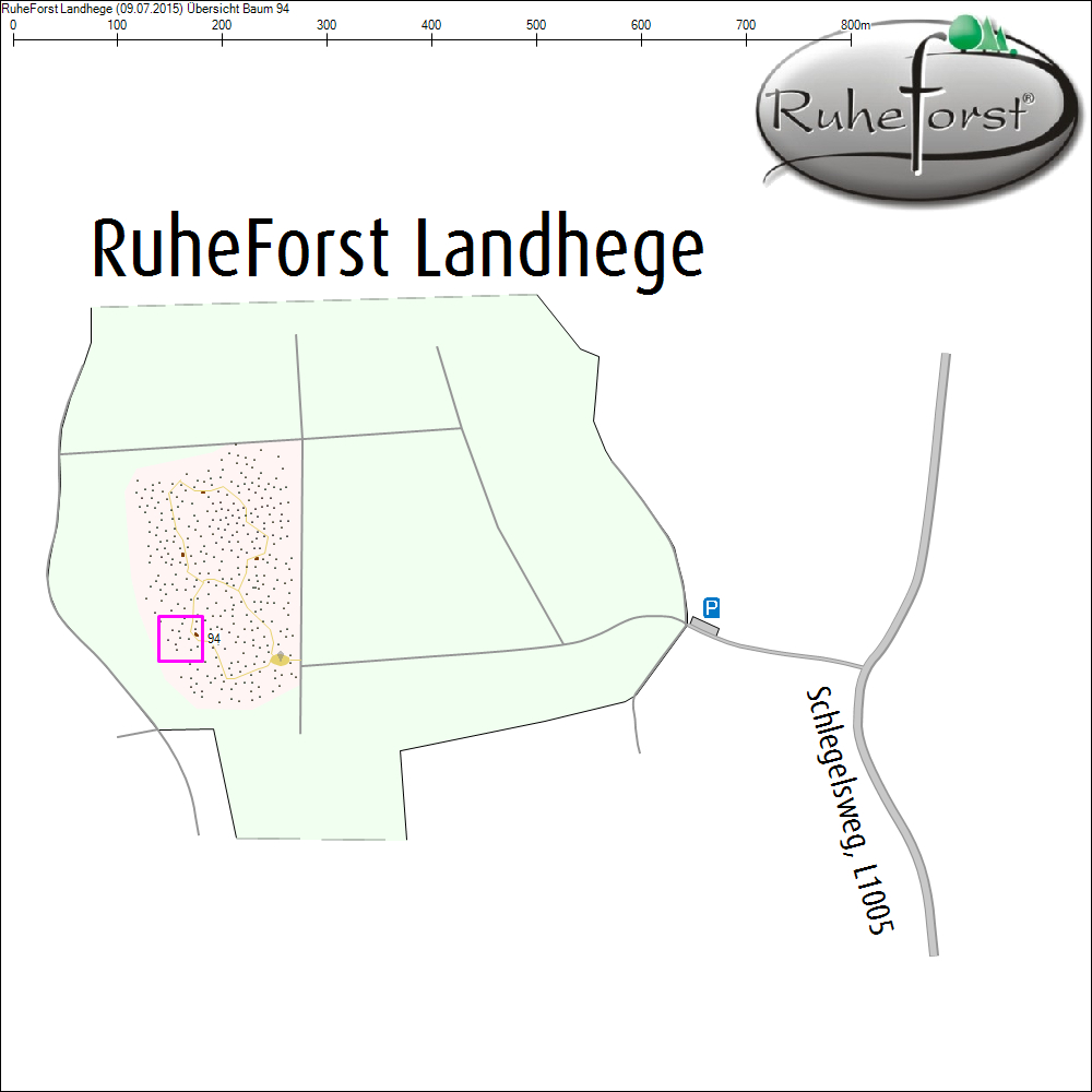 &Uuml;bersichtskarte zu Baum 94